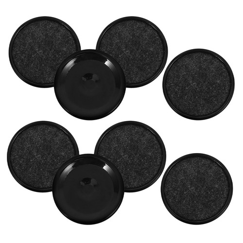 8pcs black reusable - 8pcs, furniture
