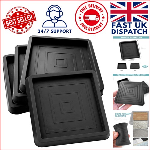 Durable pack square rubber - 4-pack,